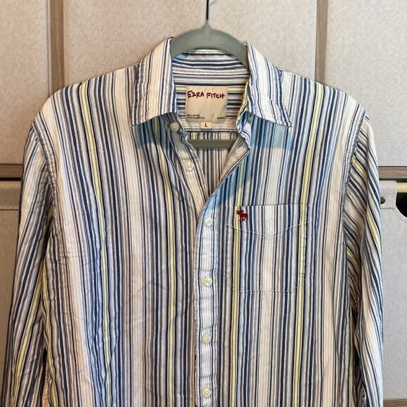 Ezra Fitch stripe button down - Picture 2 of 4